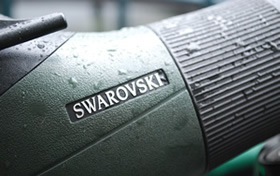 Swarovski binoculars close up